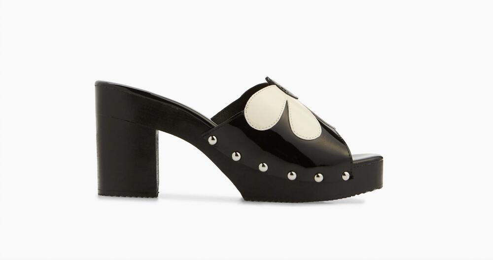 NEW JEFFREY CAMPBELL women's amiah sandals in black & white - Picture 3 of 5